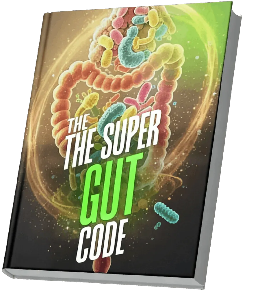 Cover of the MemoHoney bonus guide, The Super Gut Code